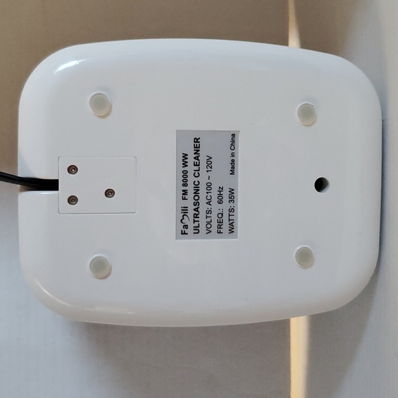 Famili Ultrasonic Cleaner RINGS Jewelry Brushes Dentures Glasses Watches CDs DVD - Picture 7 of 14